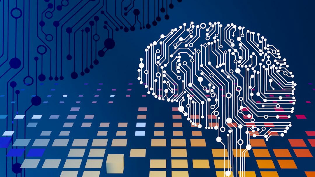 Ilustrasi kecerdasan buatan dan machine learning